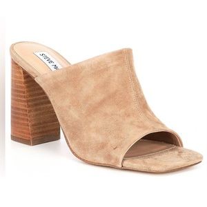 Steve Madden Teles Suede Slide Sandal Size 7.5M